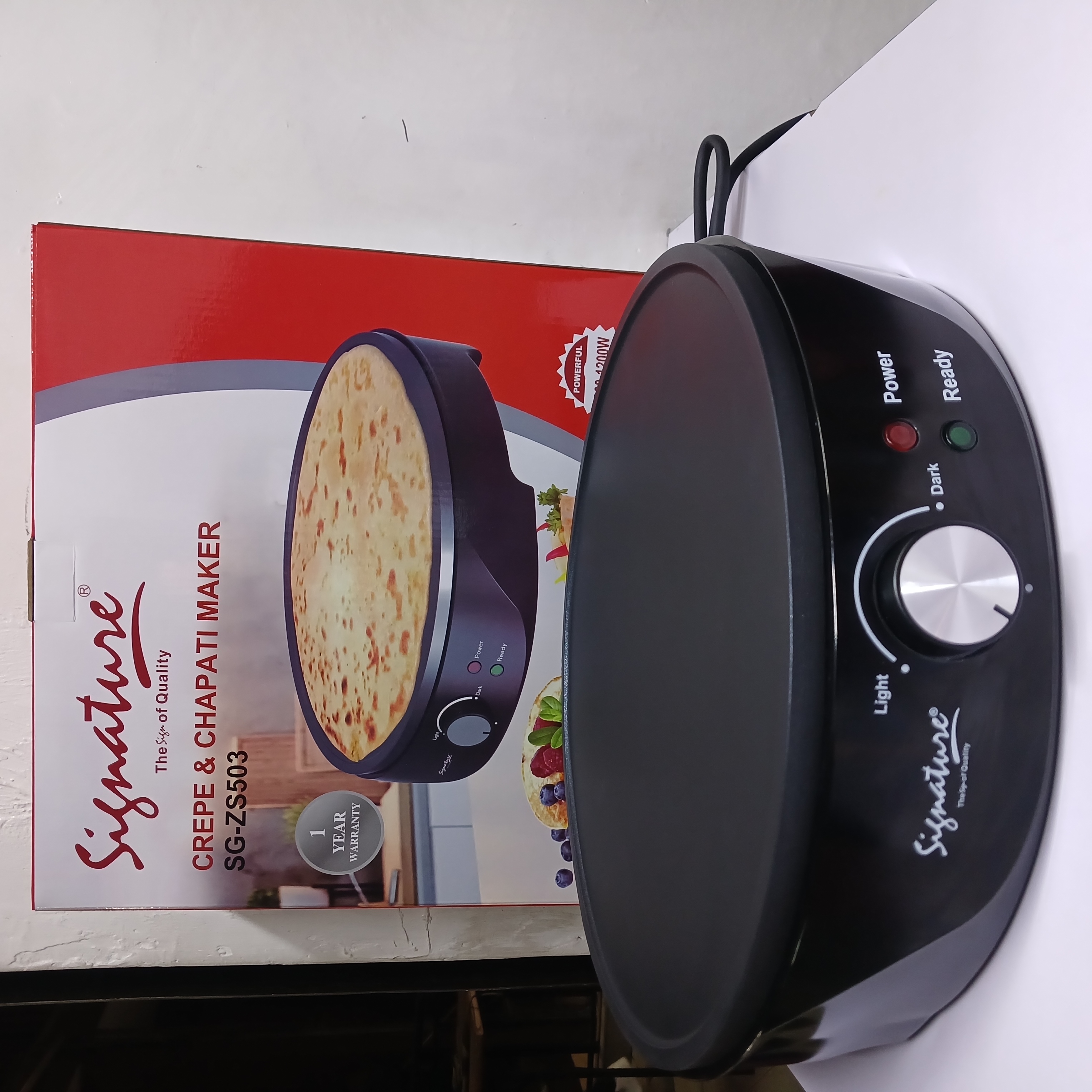 Signature Electric Crepe and Chapati Maker