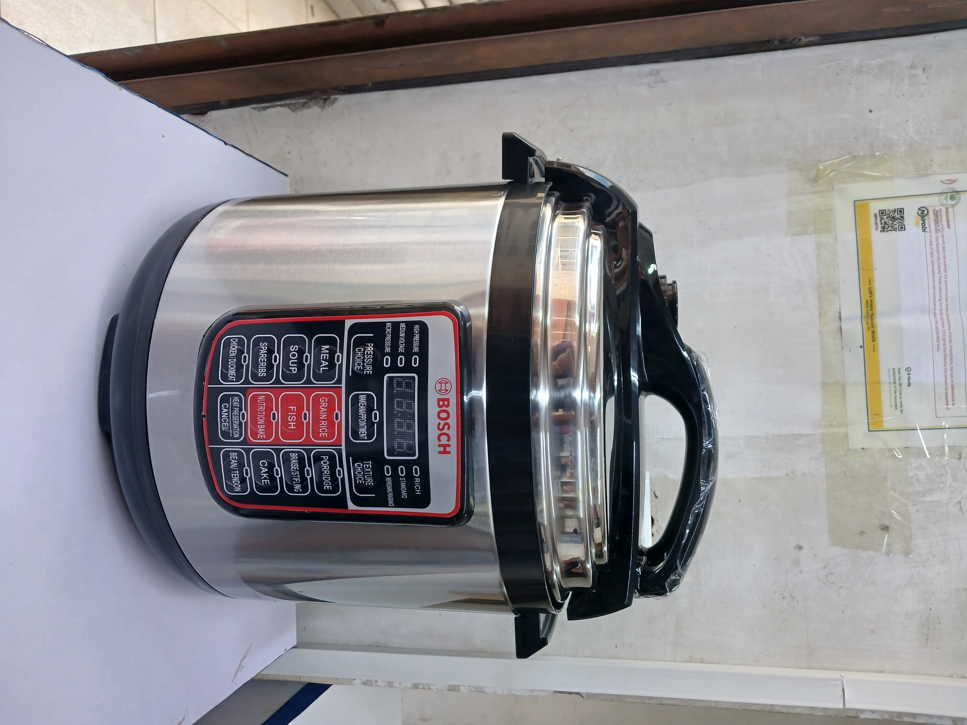 Bosch 6L Electric Pressure Cooker